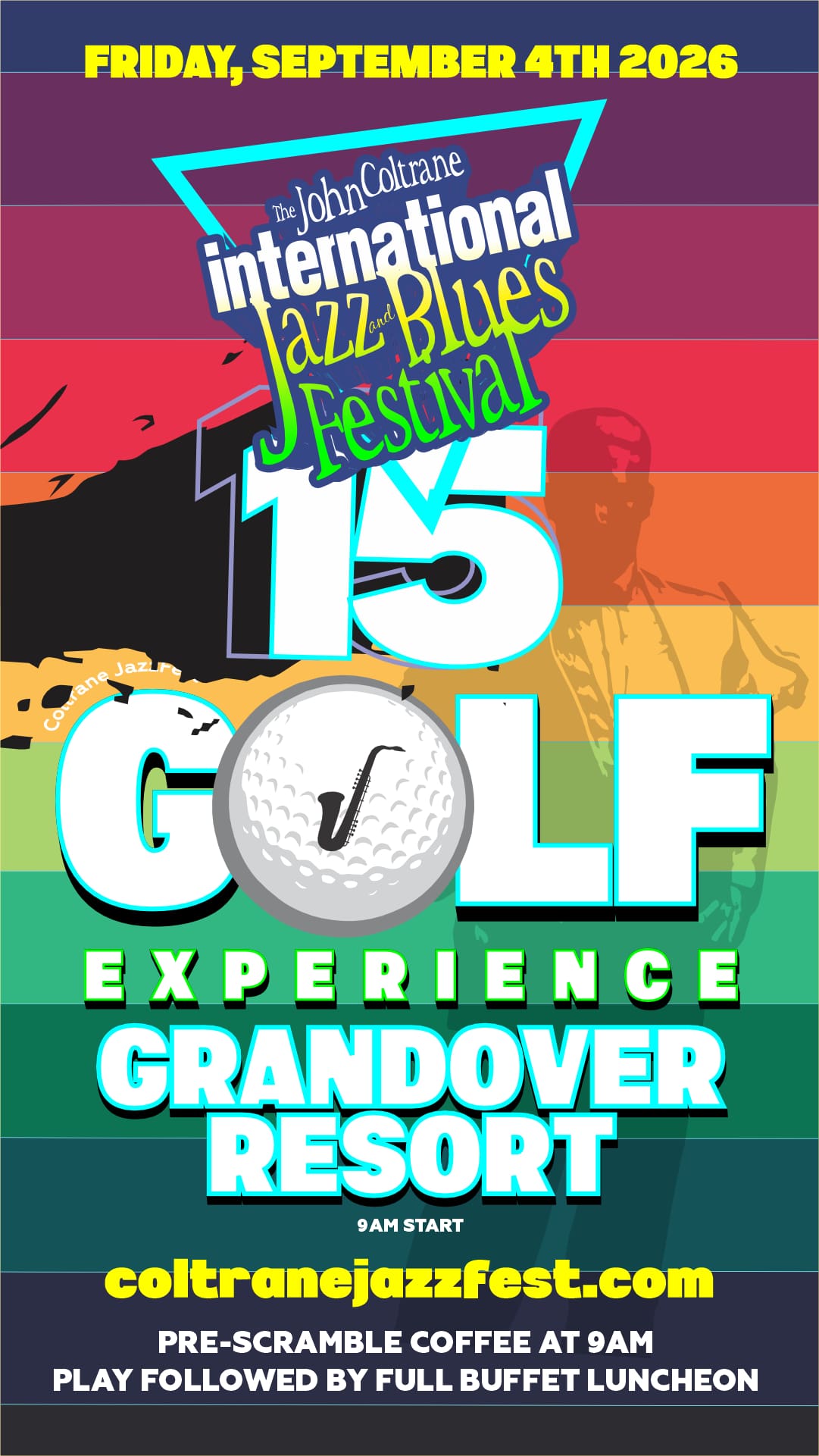 Coltrane JazzFest To Host Inaugural Golf Experience for 15th Anniversary